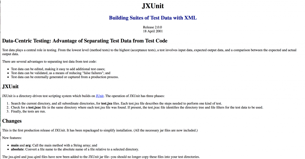 JXUnit - Software Testing Tools Guide