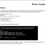 JFunc - Software Testing Tools Guide