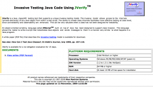 JVerify - Software Testing Tools Guide