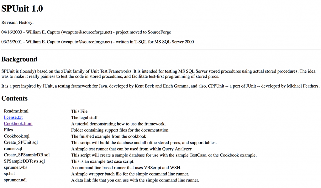 SPUnit - Software Testing Tools Guide