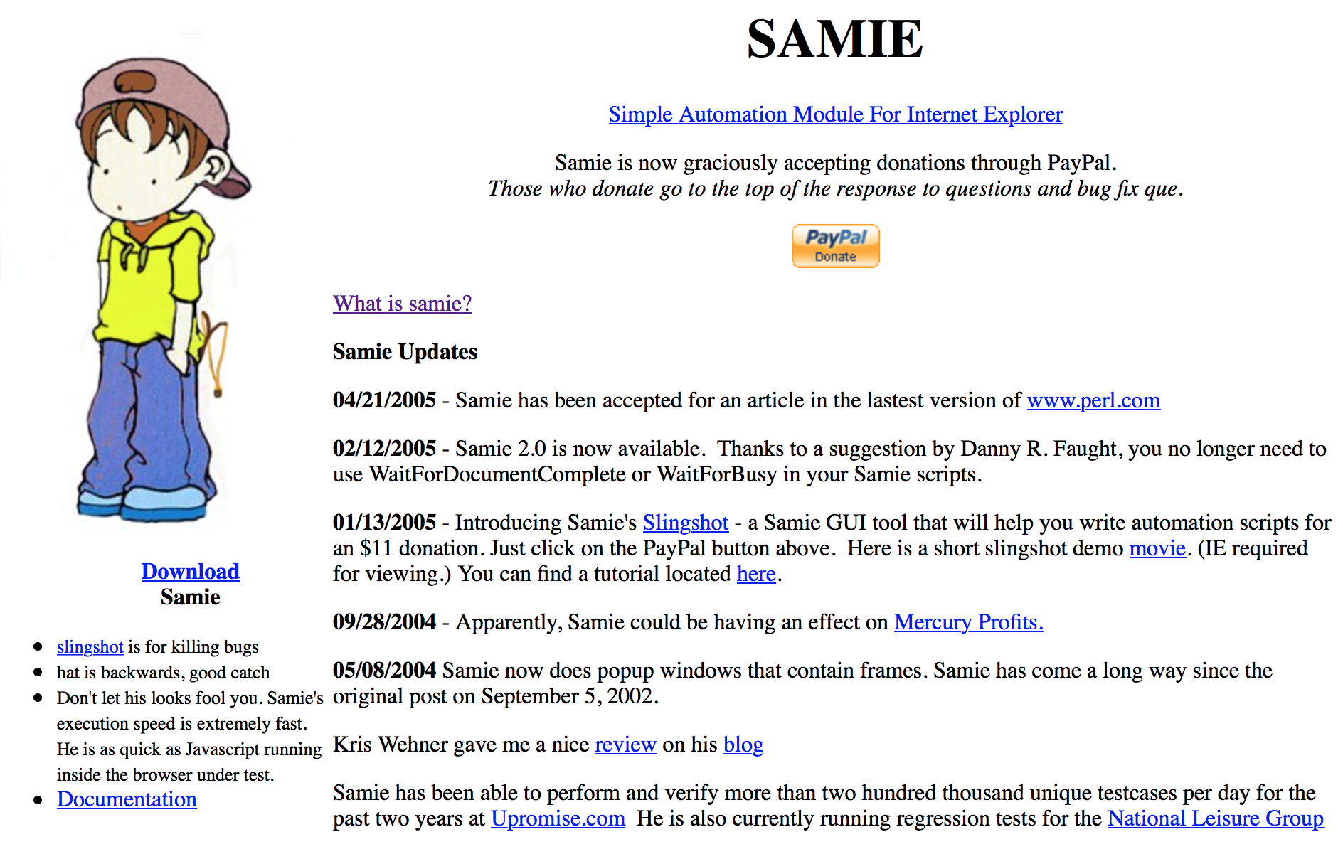 SAMIE - Software Testing Tools Guide