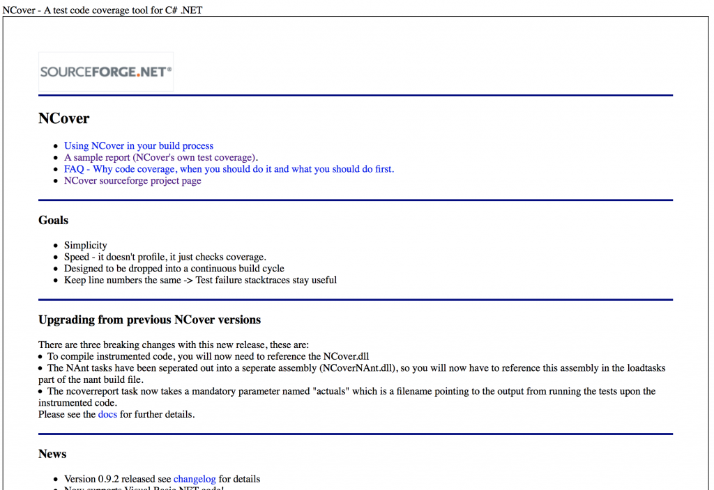 NCover - Software Testing Tools Guide