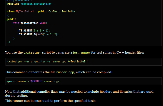 cxxtest