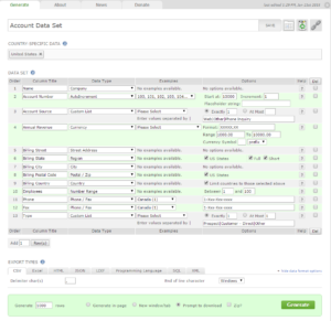 generatedata.com - Software Testing Tools Guide