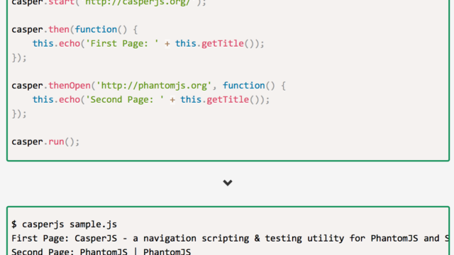 CasperJS