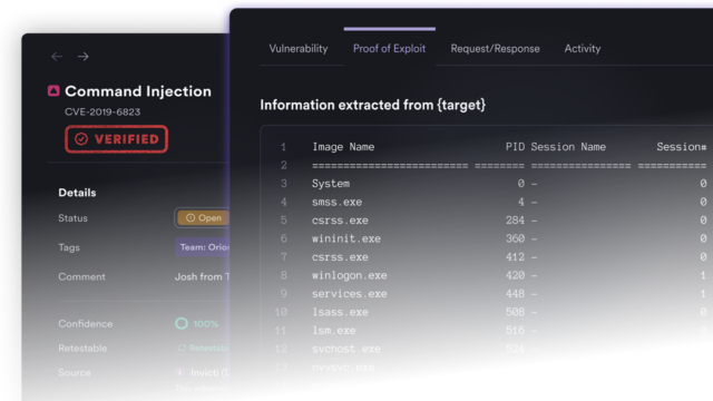 Invicti DAST vulnerability details