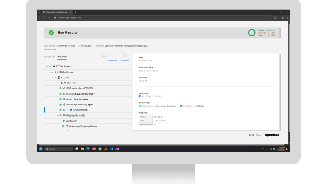 OpenText Functional Testing for Developers