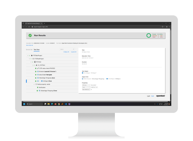 OpenText Functional Testing for Developers
