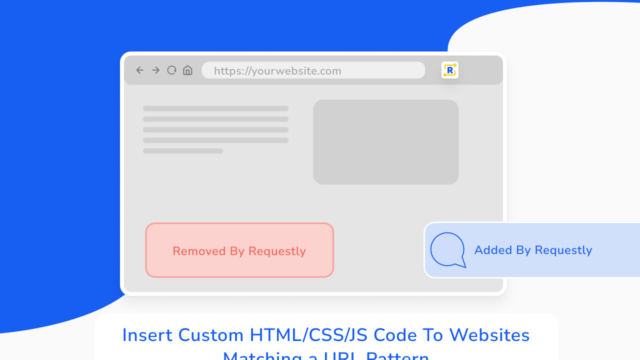 Insert Custom HTML CSS JS