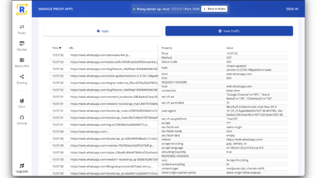 Manage Proxy Apps