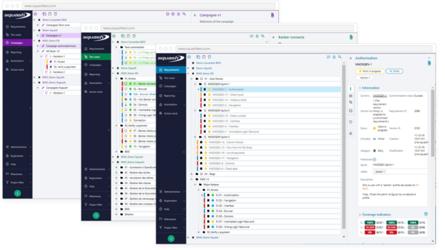 Library-requirements-test-cases-campaigns-features-Squash-TM