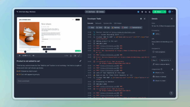 BrowserStack Bug Capture