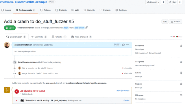 ClusterFuzzLite
