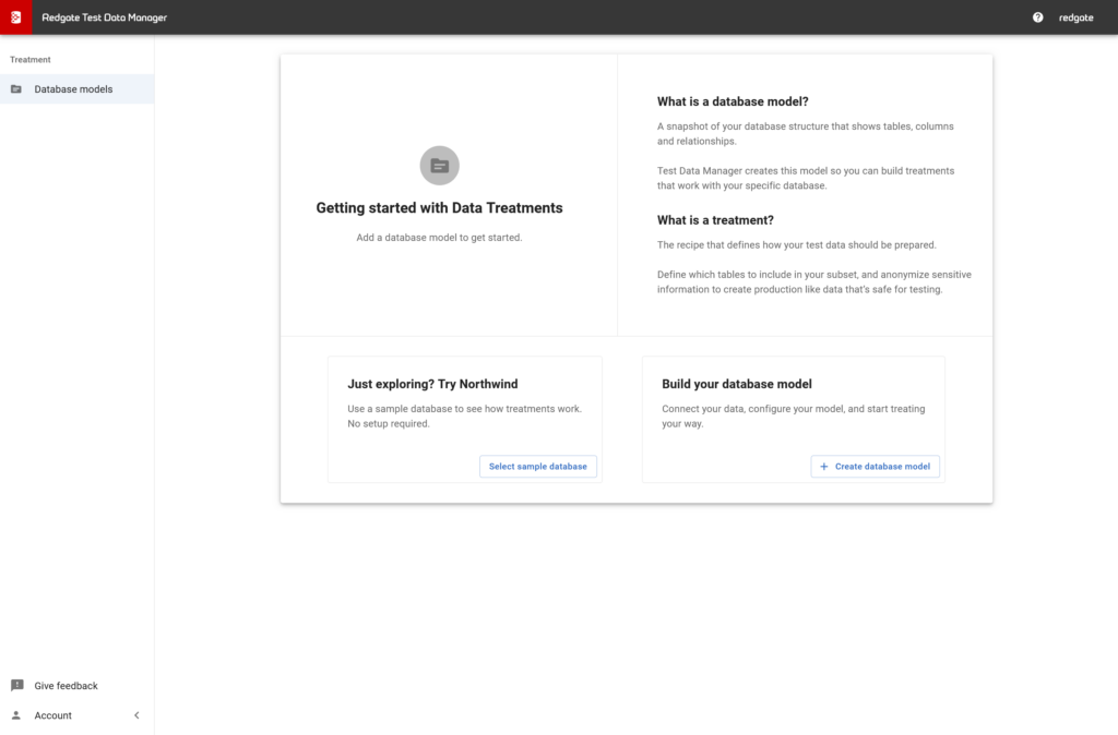 Redgate Test Data Manager