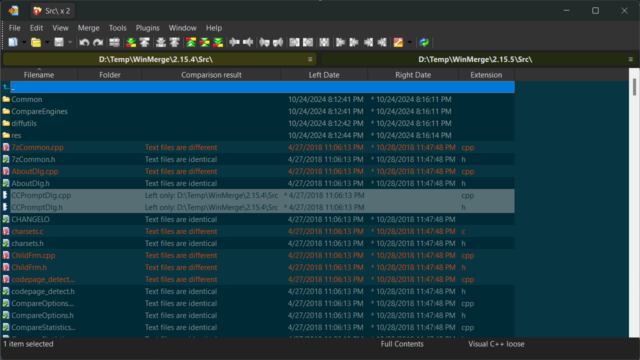 WinMerge